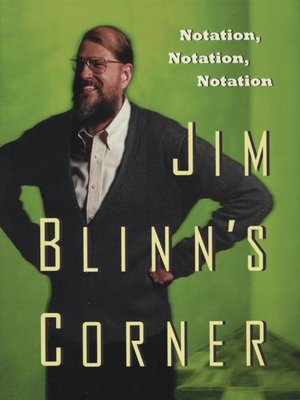 cover image of Jim Blinn's Corner
